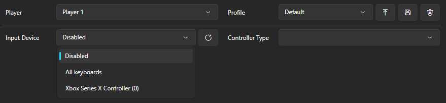 Picture of Ryujinx's settings w/ input settings shown